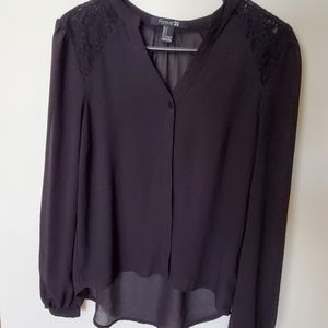 🖤 4 for $20 Forever 21 Black Lace Blouse 🖤